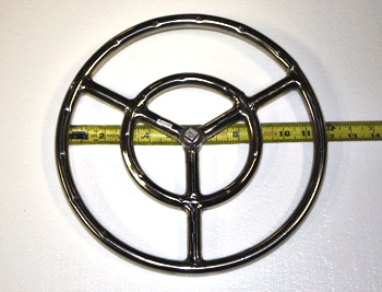 12 inch steel and stainless steel burner rings
